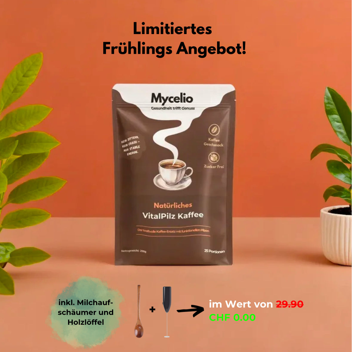 Vitalpilz-Kaffee