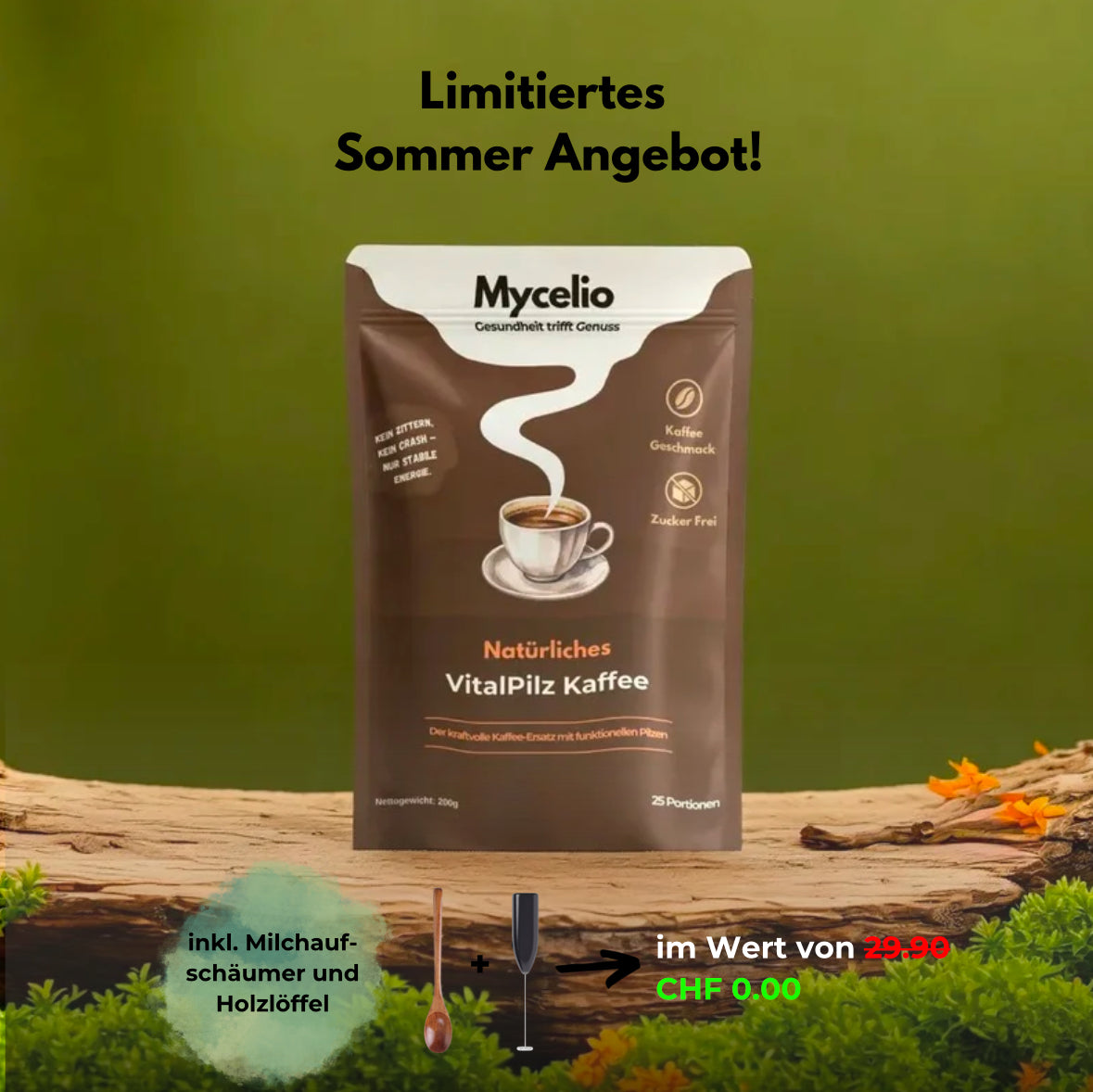 Vitalpilz-Kaffee